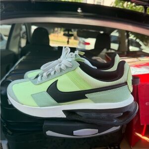 Nike Air Max Volt Green and Black Sneakers